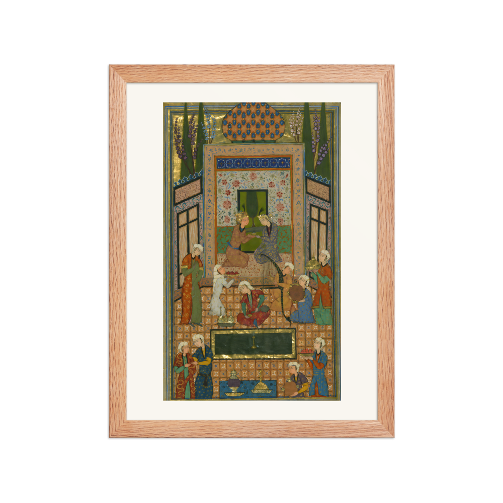 Bahram Gur in the Sandalwood Pavilion, 1528 — view 2