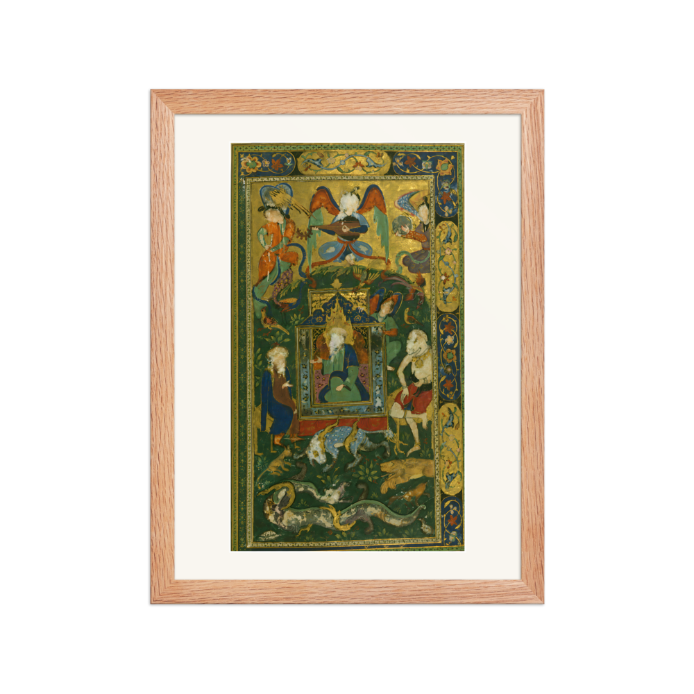 King Solomon Enthroned — view 2
