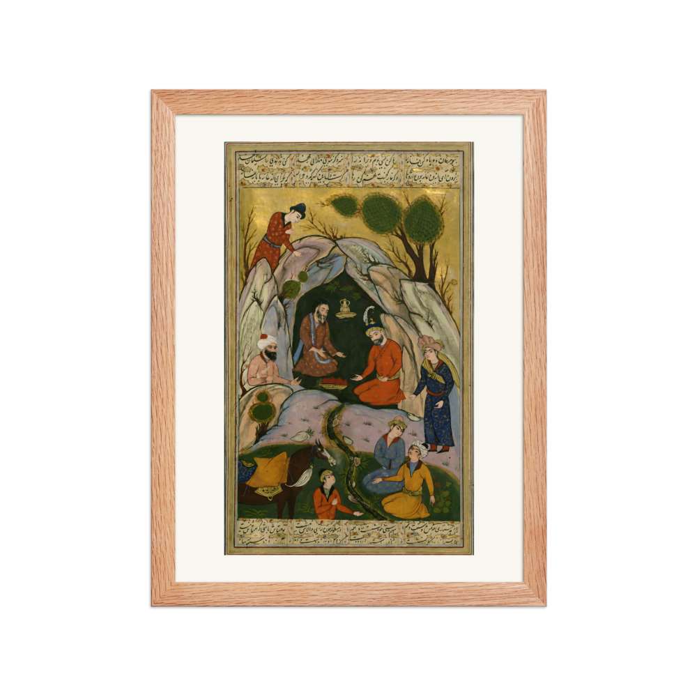 Alexander the Great Visits Plato in his Cave — view 2