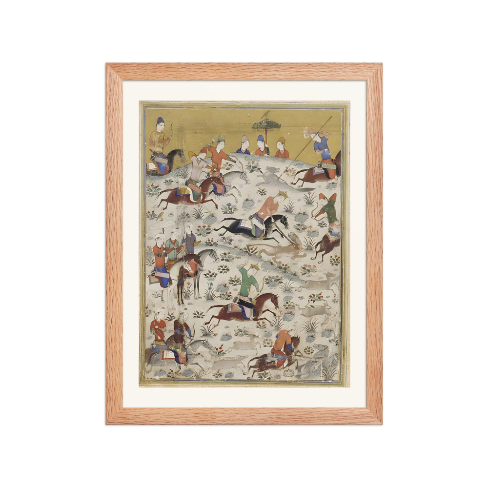 The Battle — Khusraw u Shirin, Jalayirid c.1400 — view 2