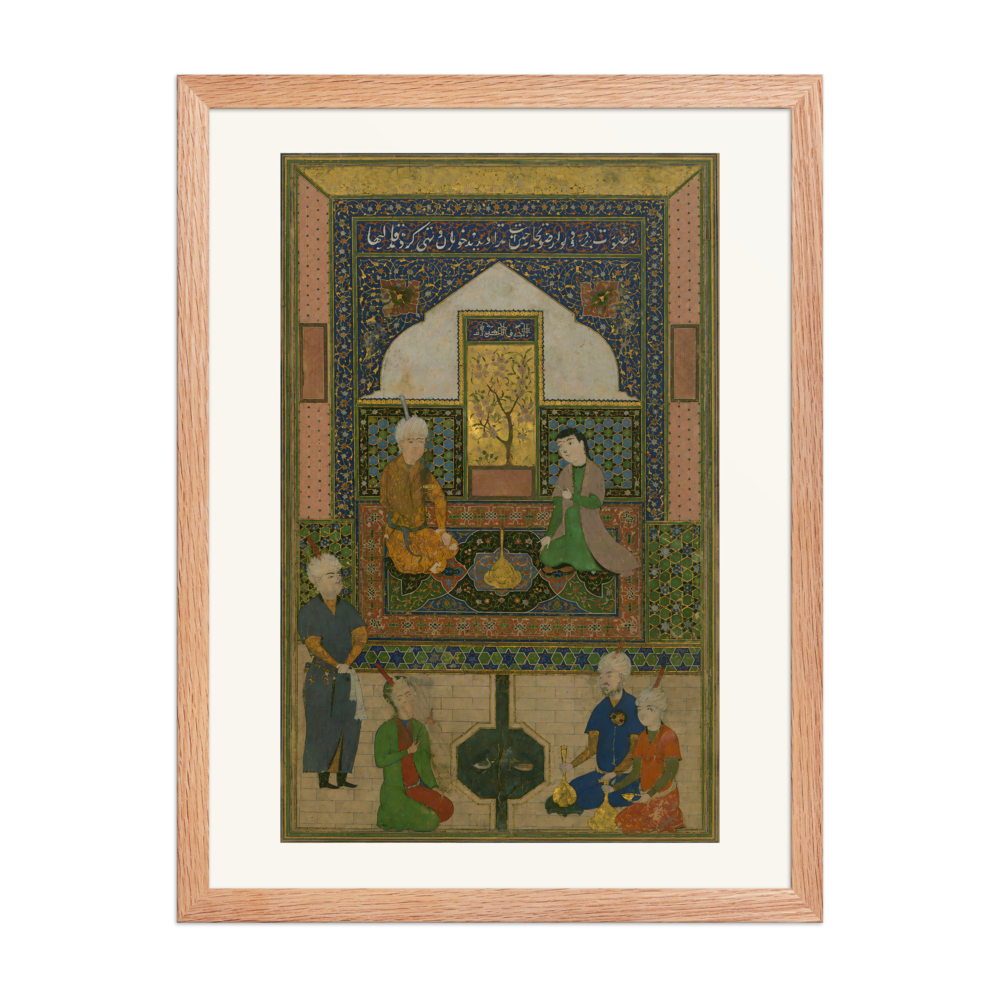 Garden Frontispiece with Hafez, Right Half — view 5