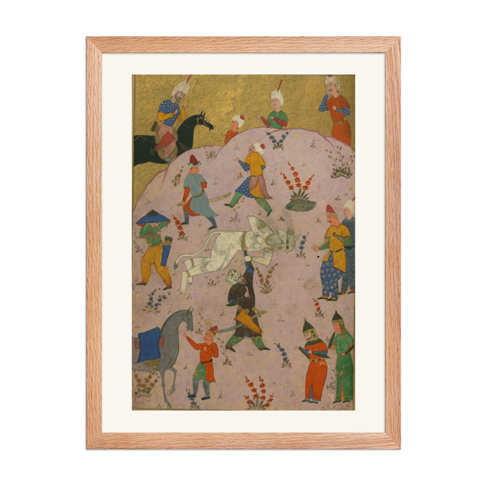 Rustam Slays the White Div — view 5