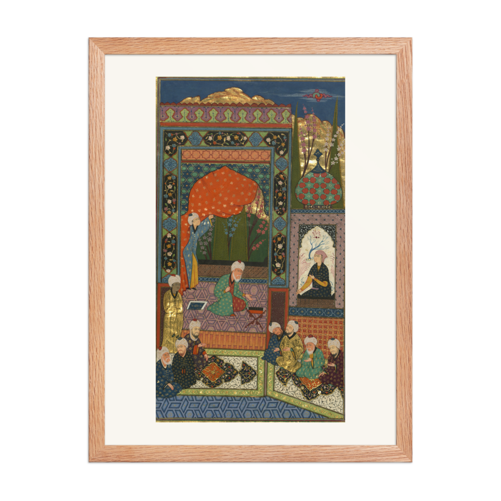 Aristotle Teaching his Students — view 5