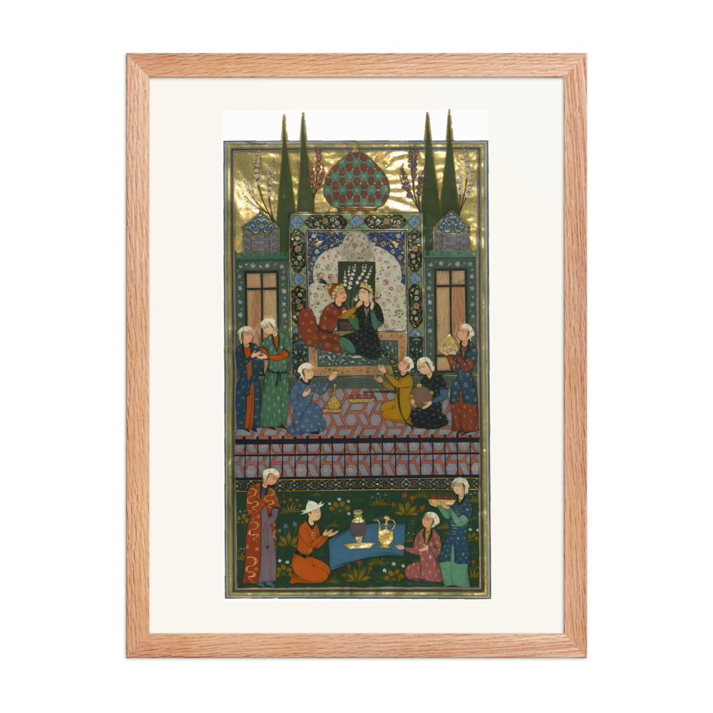 Bahram Gur in the Black Pavilion, 1528 — view 5