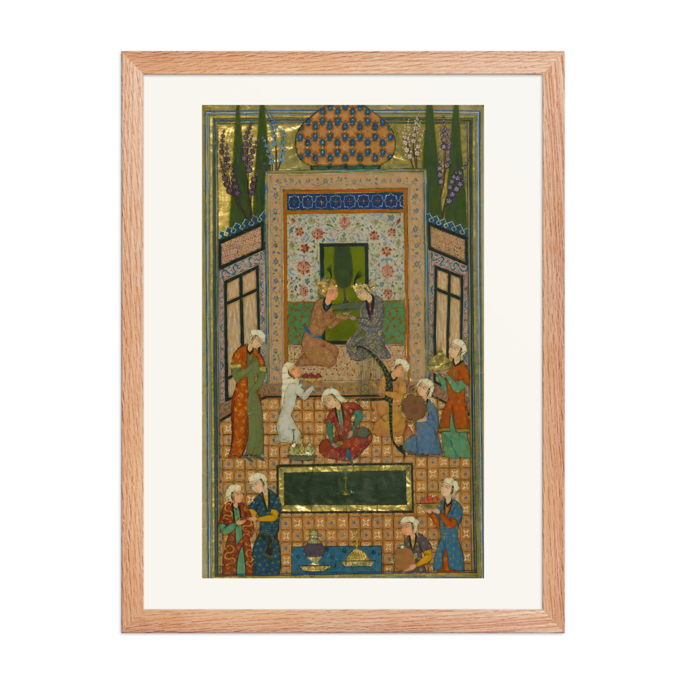 Bahram Gur in the Sandalwood Pavilion, 1528 — view 5