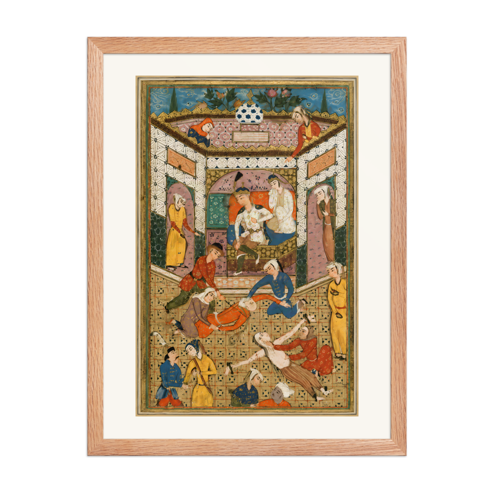 Bahram Gur Watching Justice Served — view 5