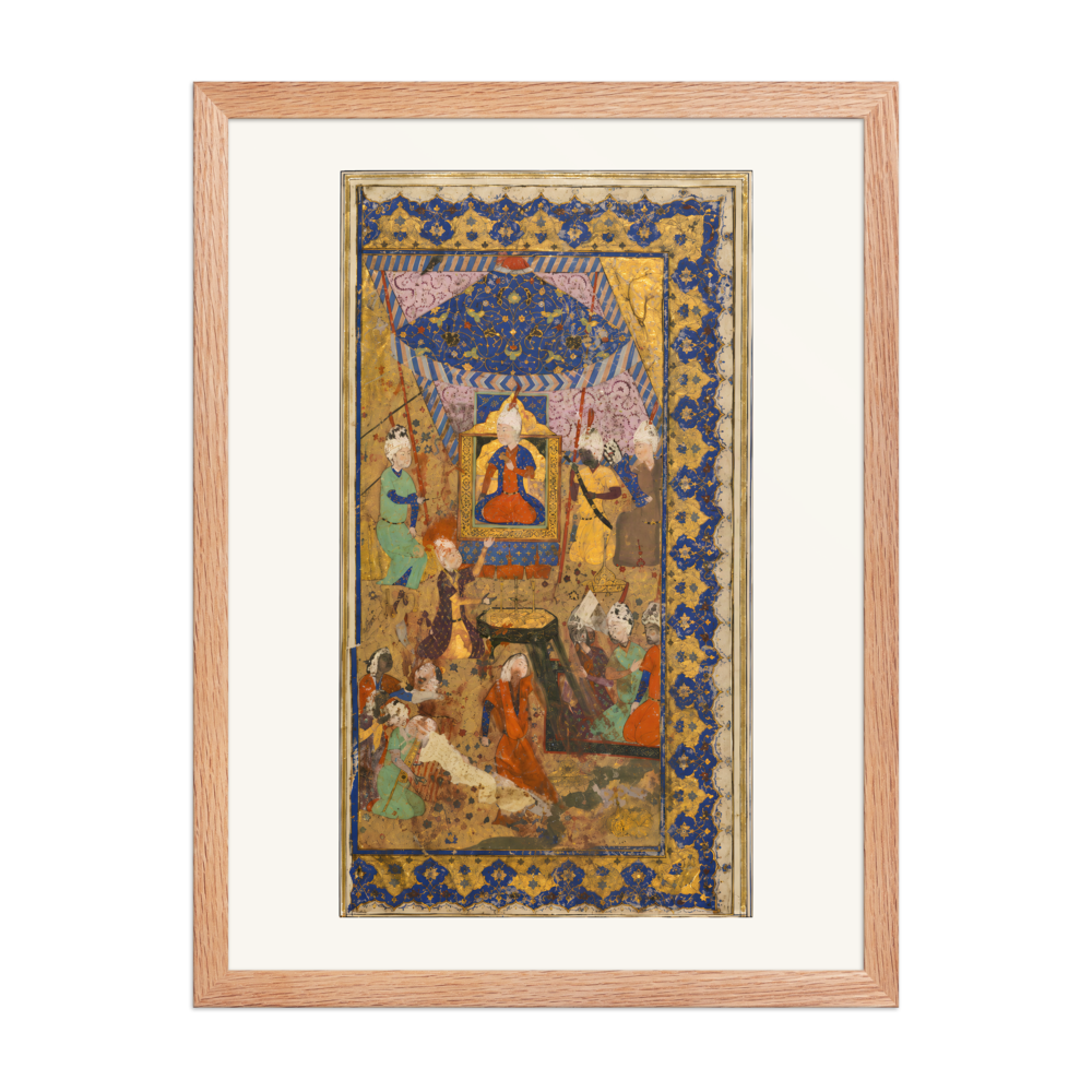 Court Music and Dancing — Frontispiece, Khamsa of Nizami — view 5