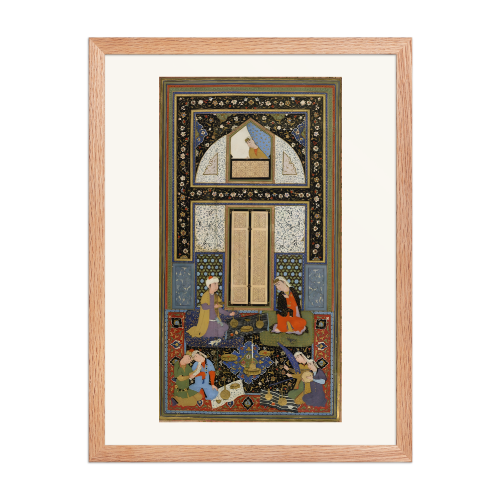 Bahram Gur in the Black Pavilion — Haft Manzar, Bukhara 1538 — view 5