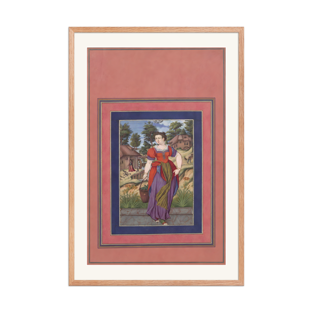 Summer, from the Four Seasons — Davis Album | Restored Persian Wall Art — view 8