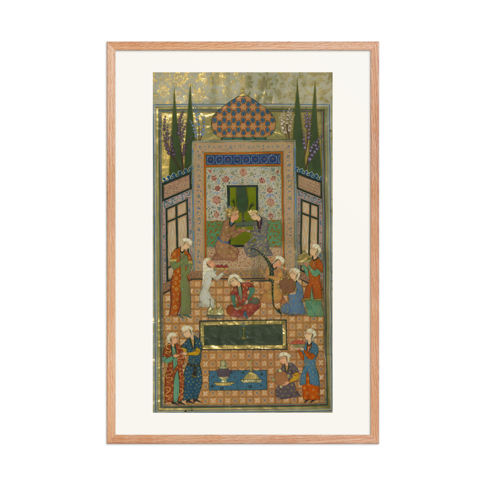 Bahram Gur in the Sandalwood Pavilion — view 8