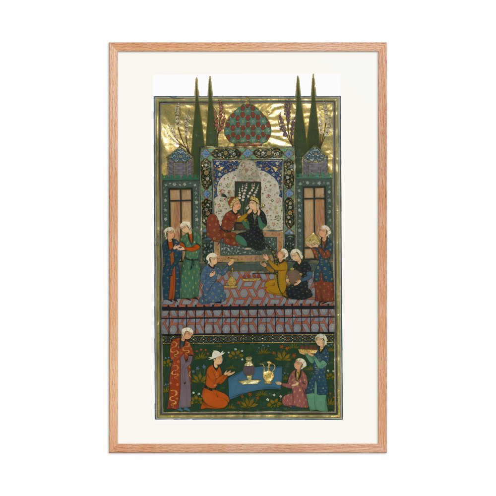 Bahram Gur in the Black Pavilion, 1528 — view 8