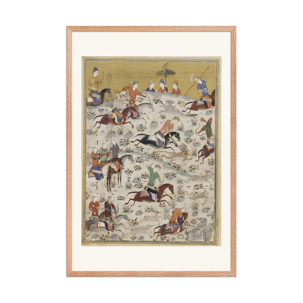 The Battle — Khusraw u Shirin, Jalayirid c.1400 — view 8
