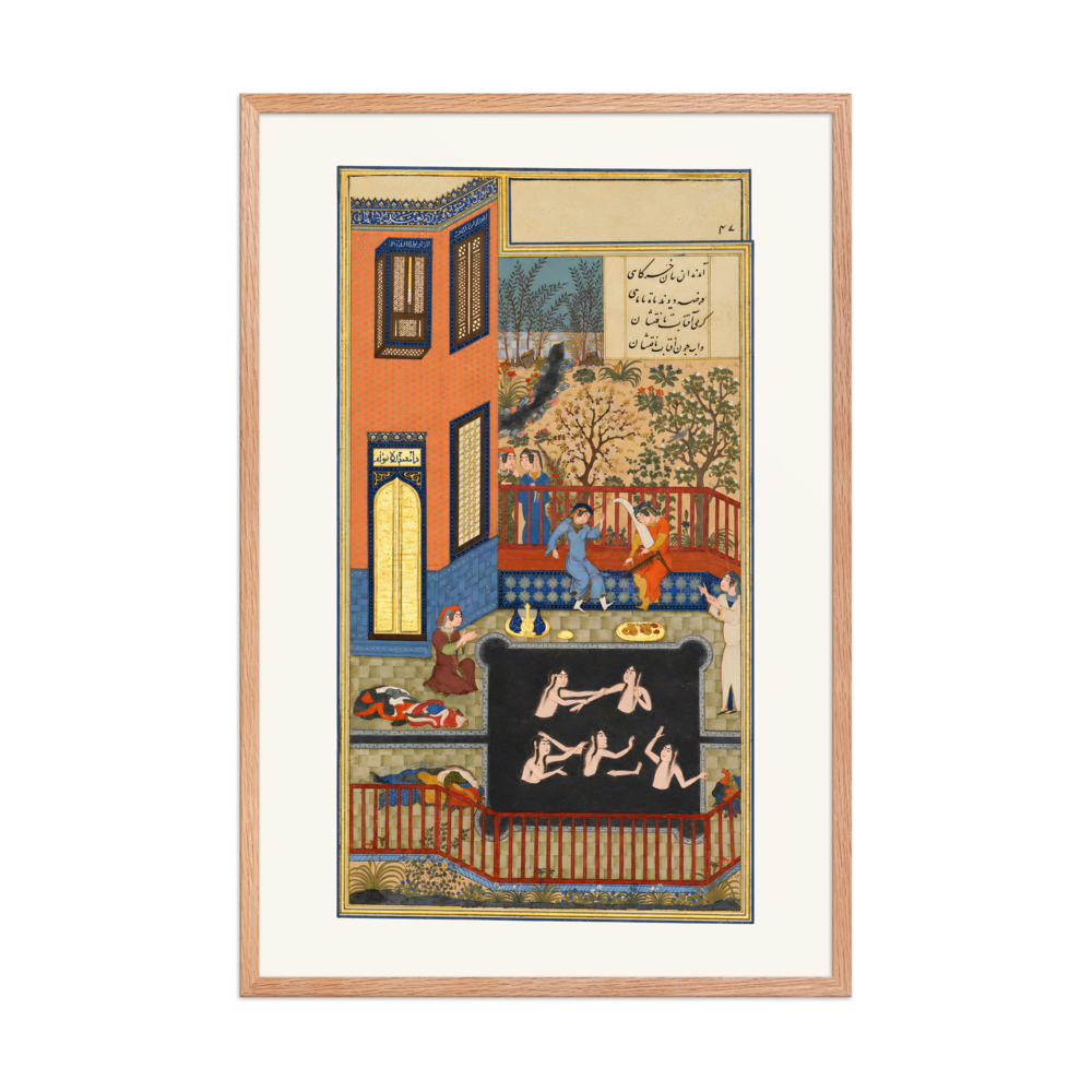 The Eavesdropper — Haft Paykar, Herat c.1430 — view 8