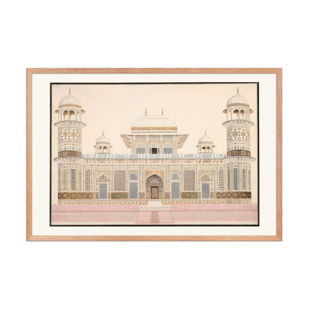 The Tomb of I'timad-ud-Daula — Restored Mughal Wall Art — view 11
