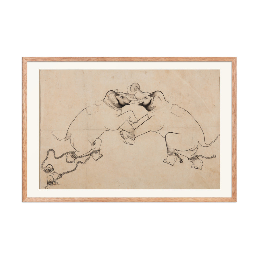 Two Elephants in Combat — view 9