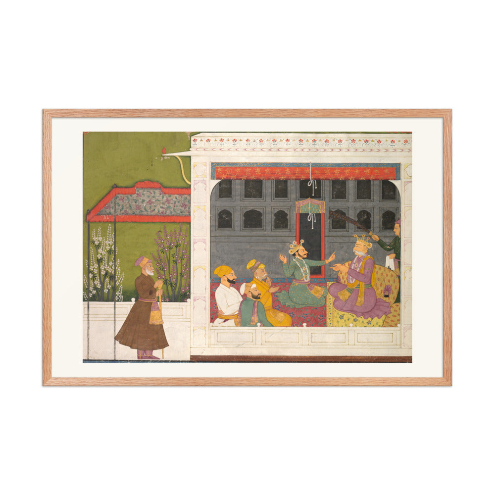 Shishupala arguing with Rukmini’s father, Bhishmaka — view 9