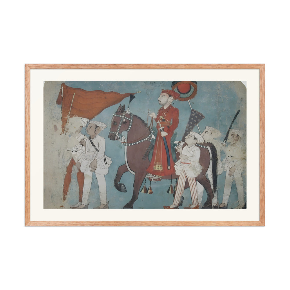 A Prince Rides Out with His Retinue — view 9