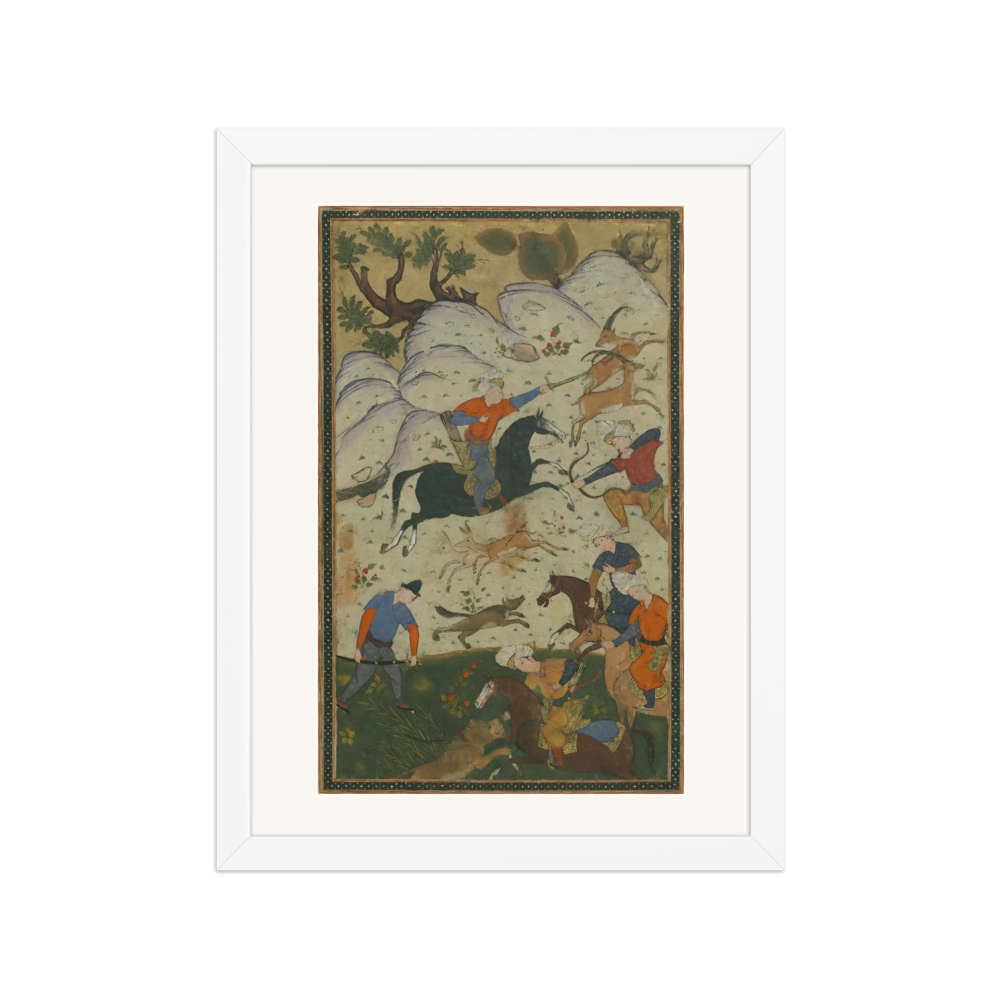 Hunting Scene in an Illuminated Border — view 3