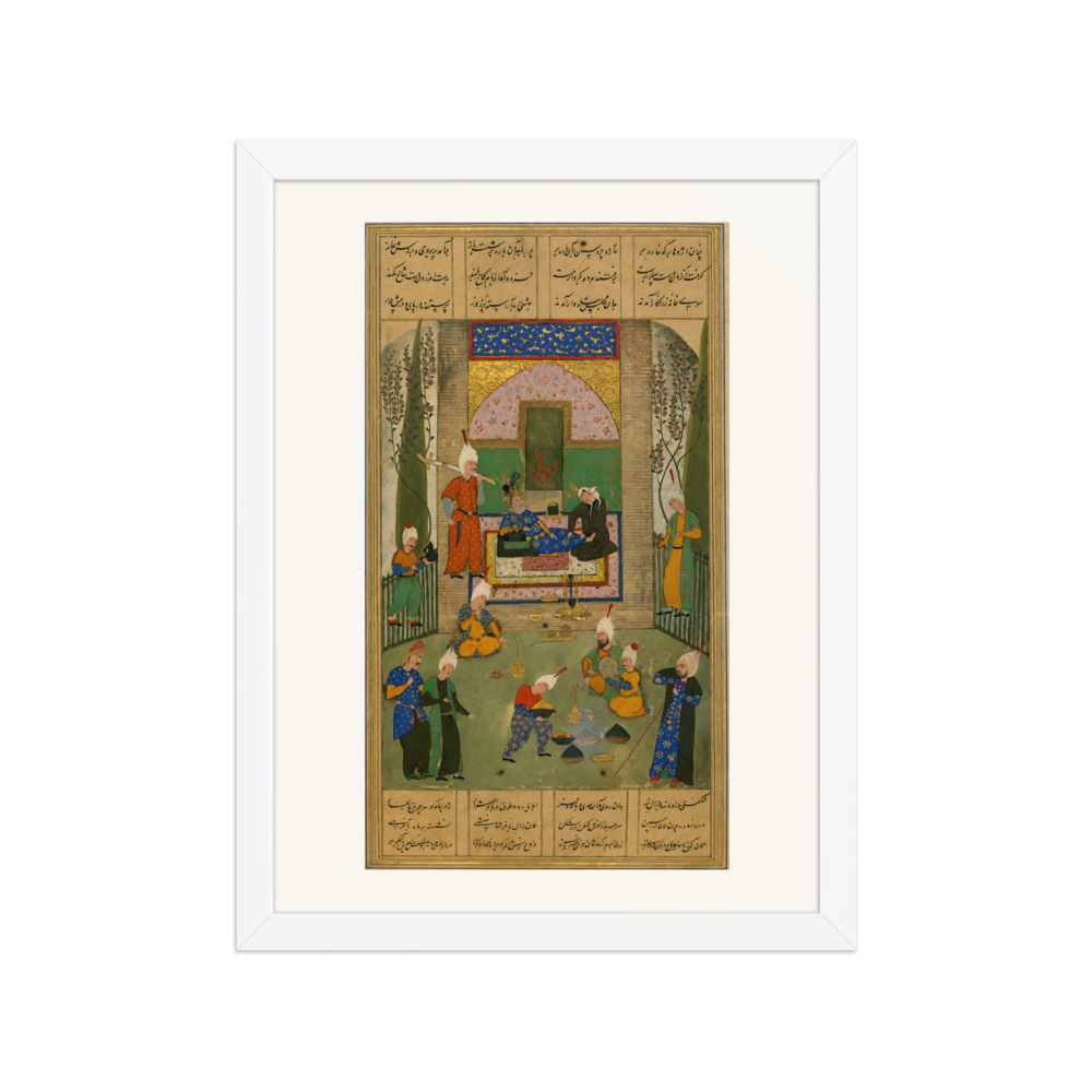 Zal in the Court of Mihrab of Kabul — view 3