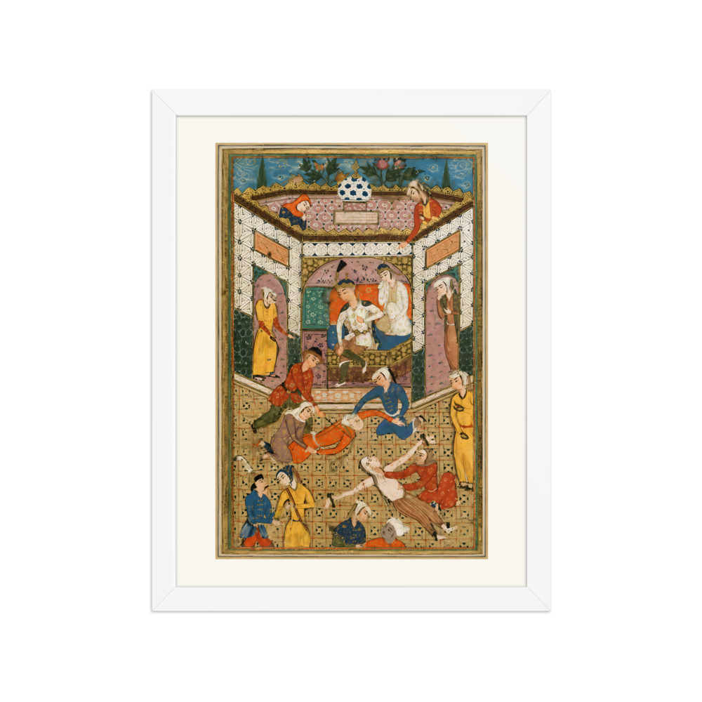 Bahram Gur Watching Justice Served — view 3