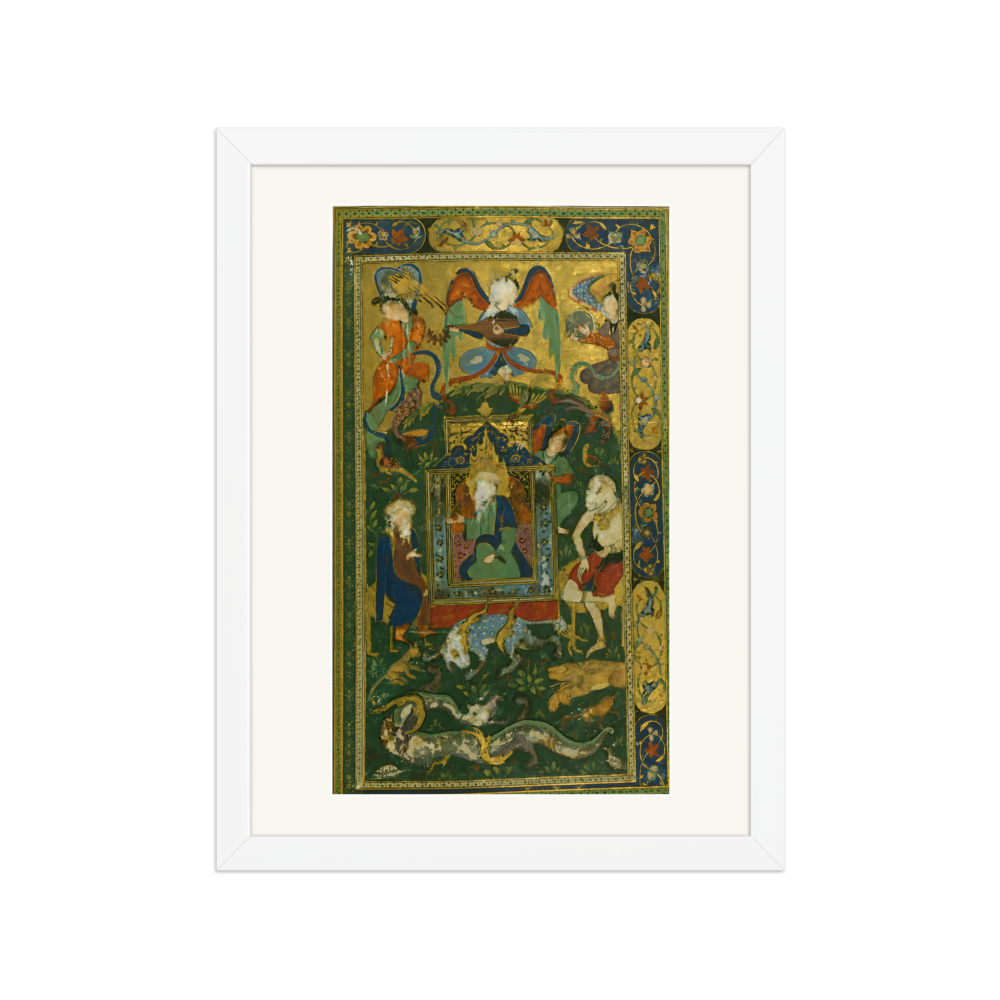 King Solomon Enthroned — view 3