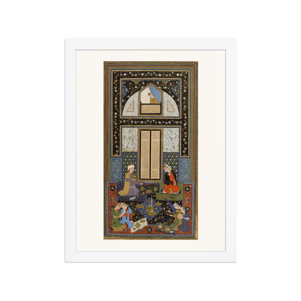 Bahram Gur in the Black Pavilion — Haft Manzar, Bukhara 1538 — view 3