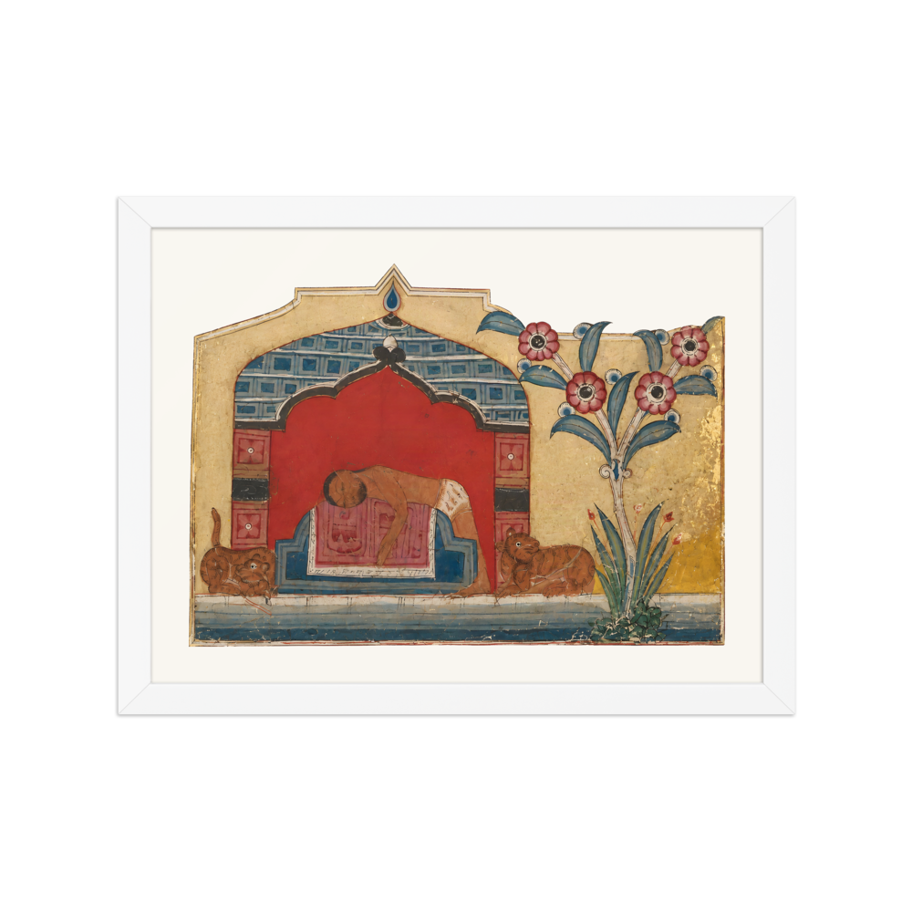 Majnun Throws Himself on Layla's Grave — view 3