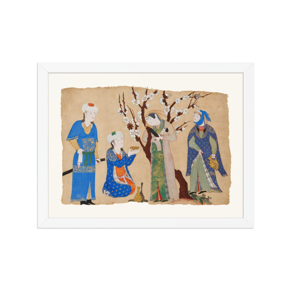 Wine Drinking in a Spring Garden — Herat c.1430 — view 3