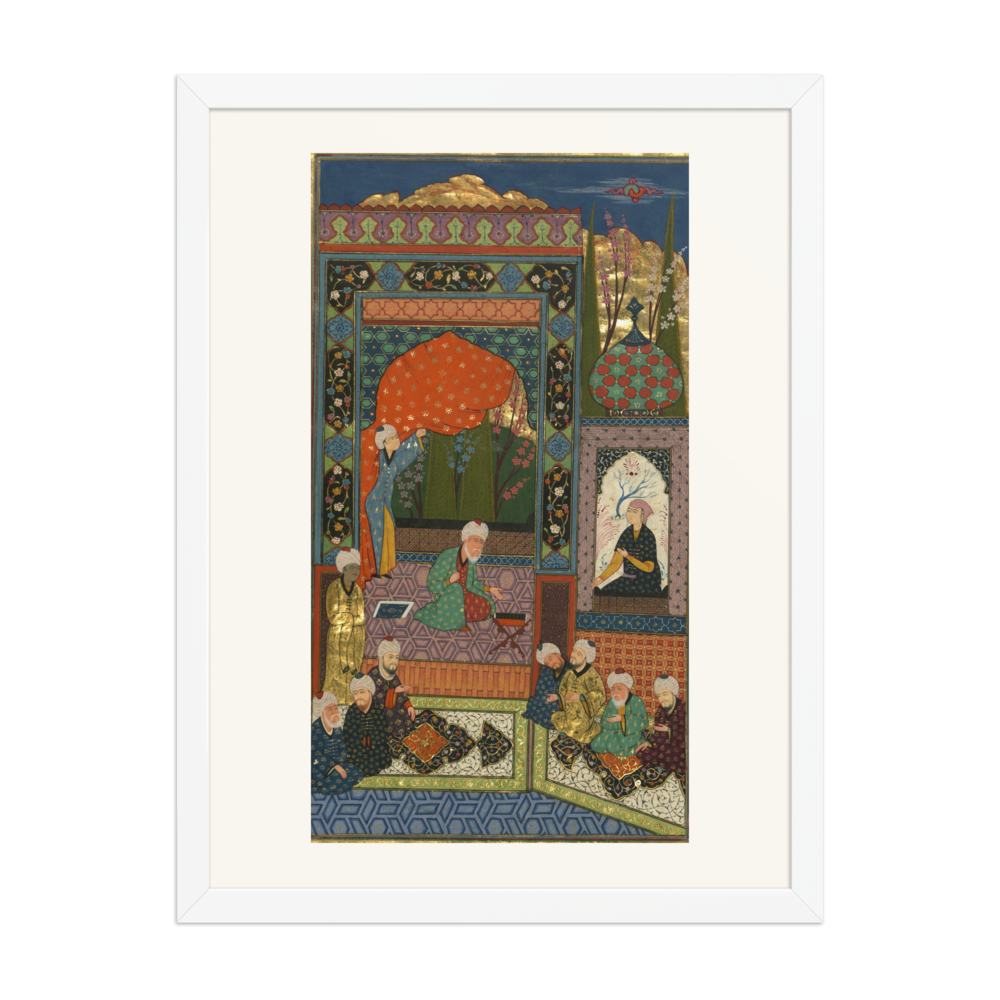 Aristotle Teaching his Students — view 6