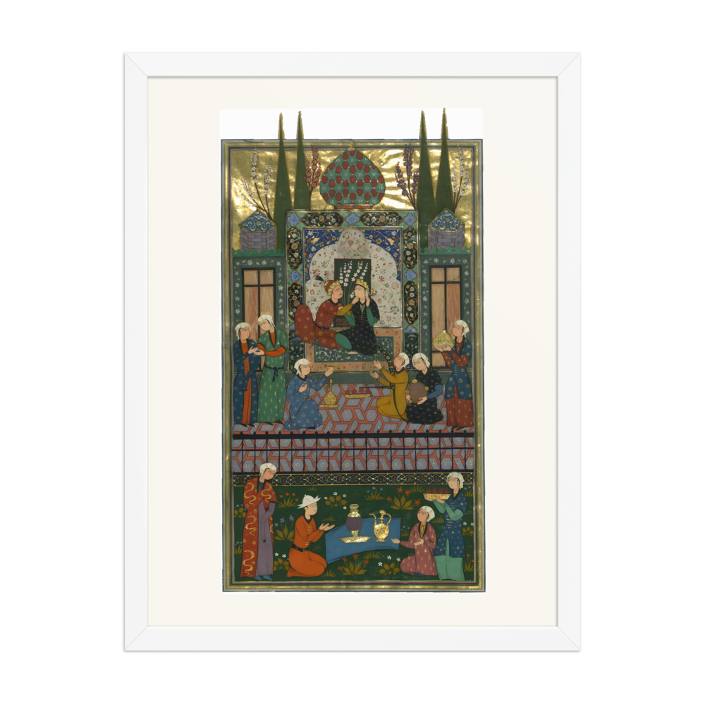 Bahram Gur in the Black Pavilion, 1528 — view 6
