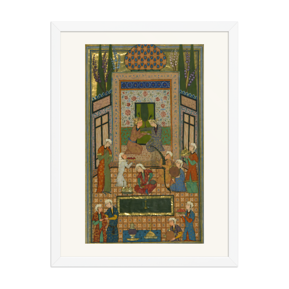 Bahram Gur in the Sandalwood Pavilion, 1528 — view 6