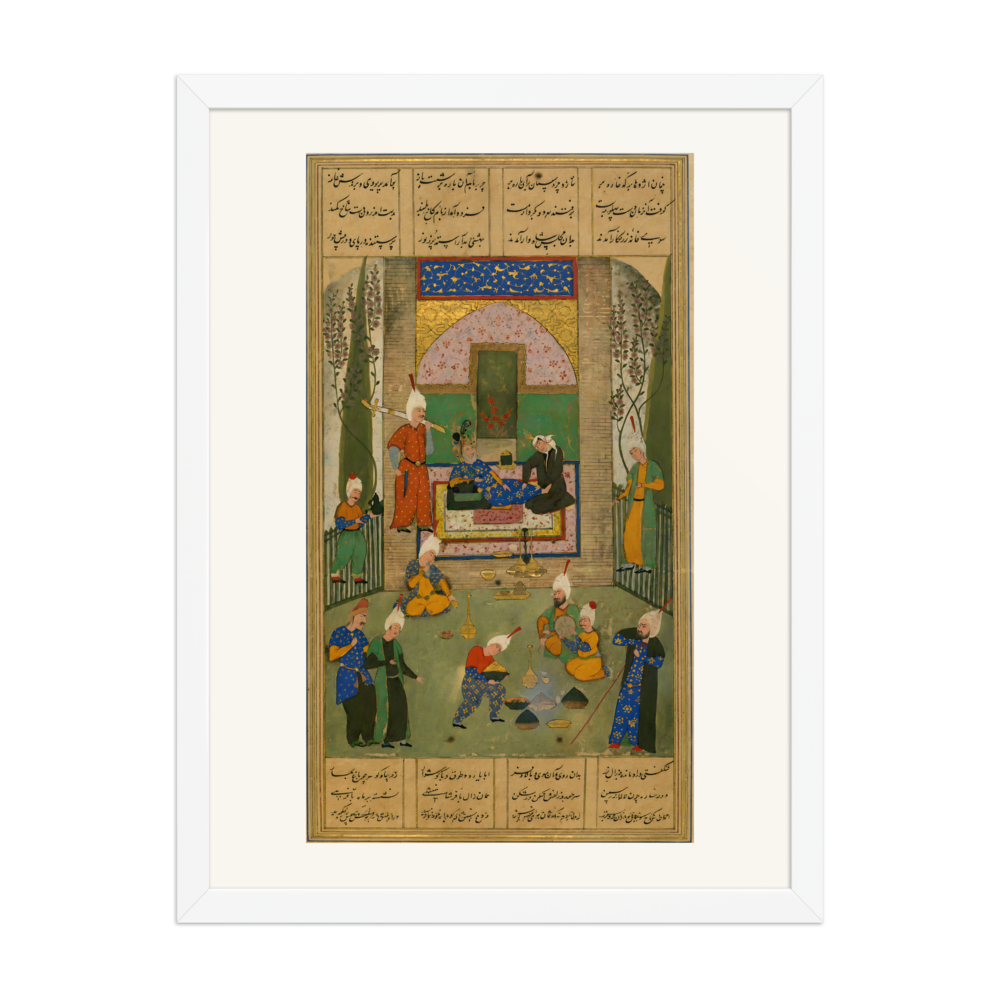 Zal in the Court of Mihrab of Kabul — view 6