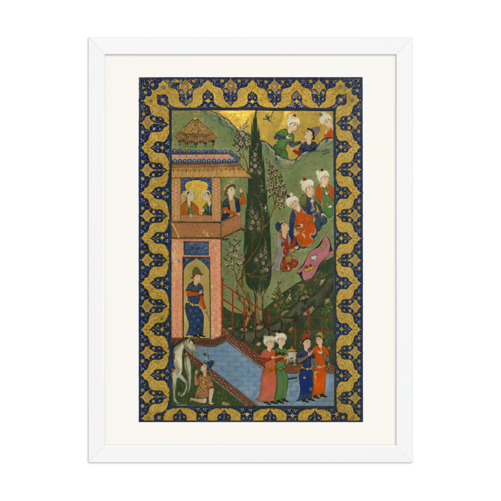 Double-page Illustrated Frontispiece, W.618 fol. 3a — view 6