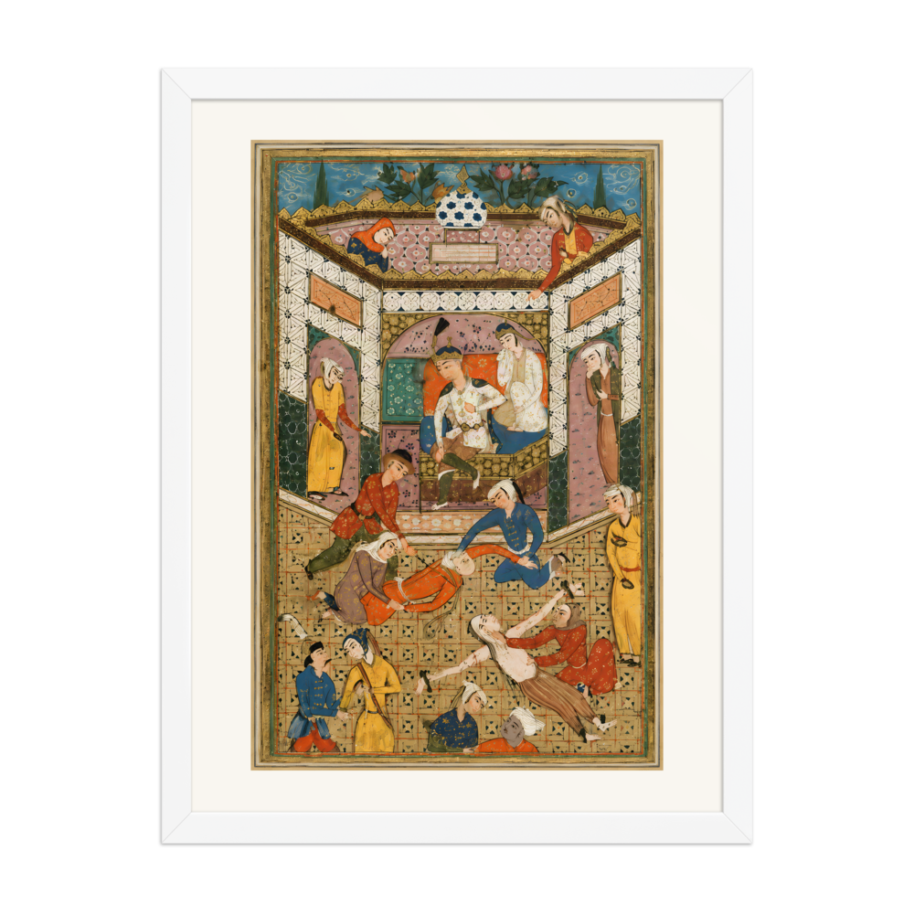 Bahram Gur Watching Justice Served — view 6