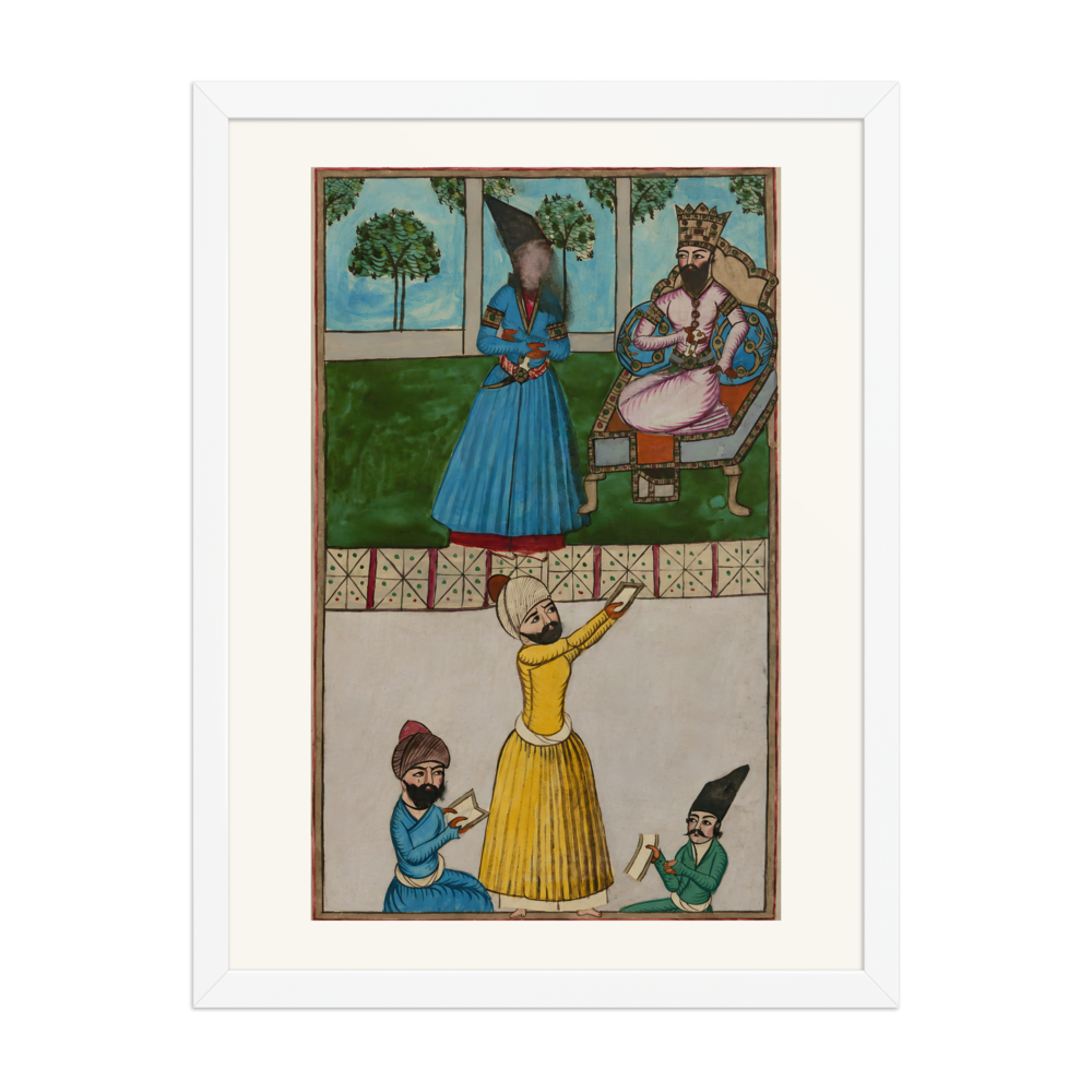Sultan Mahmud of Ghazni; Iyaz ; and the Poets Firdawsi — view 6