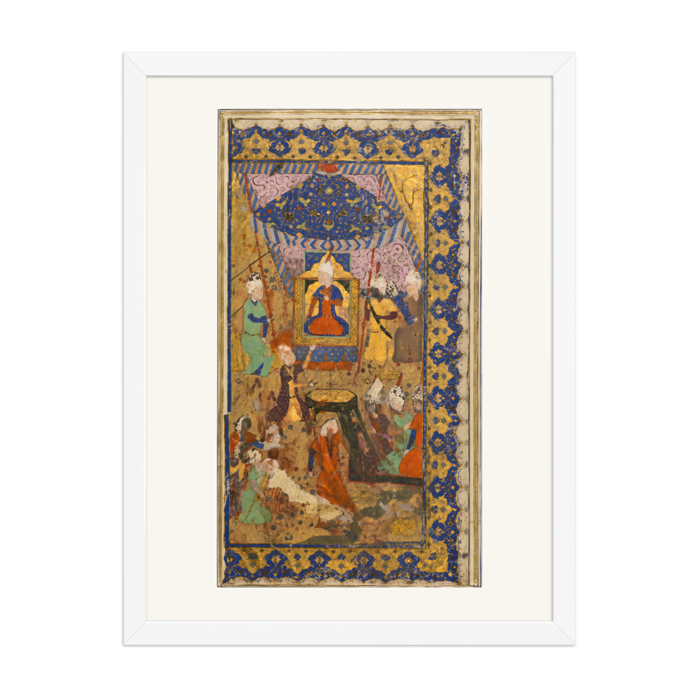 Court Music and Dancing — Frontispiece, Khamsa of Nizami — view 6