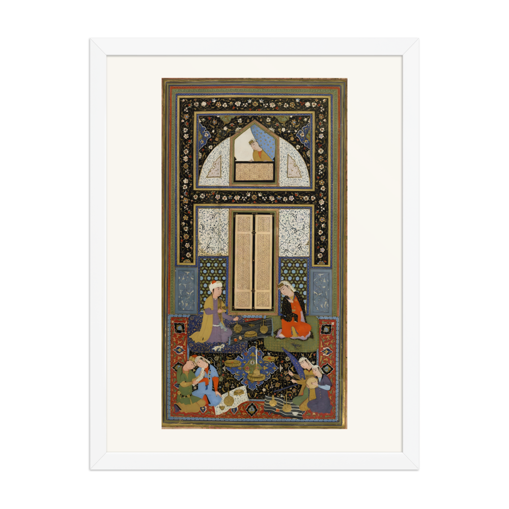 Bahram Gur in the Black Pavilion — Haft Manzar, Bukhara 1538 — view 6