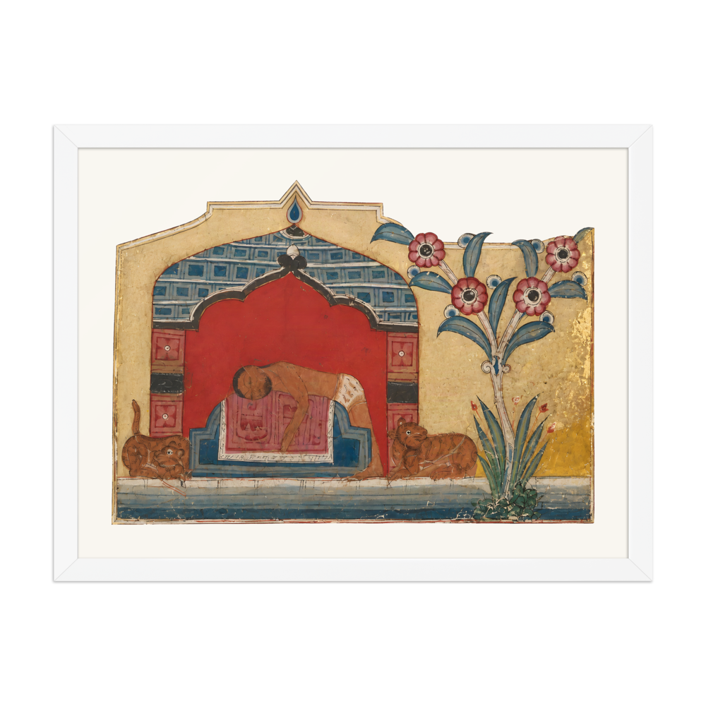Majnun Throws Himself on Layla's Grave — view 6