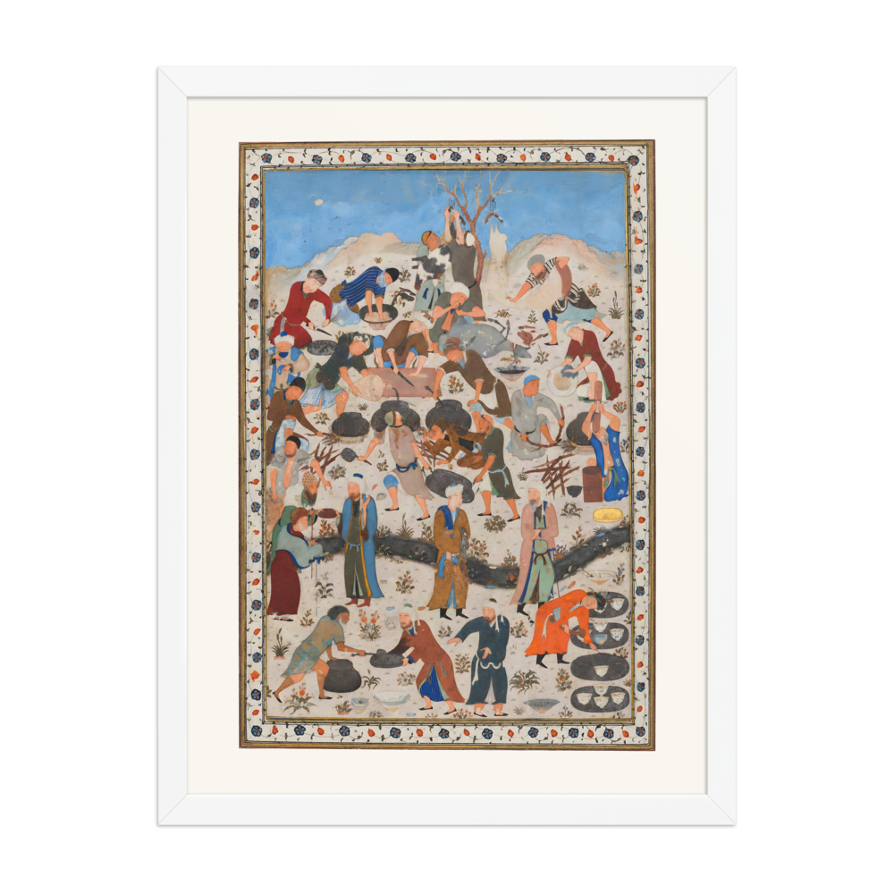 Preparation for a Feast — Divan of Jami — view 6