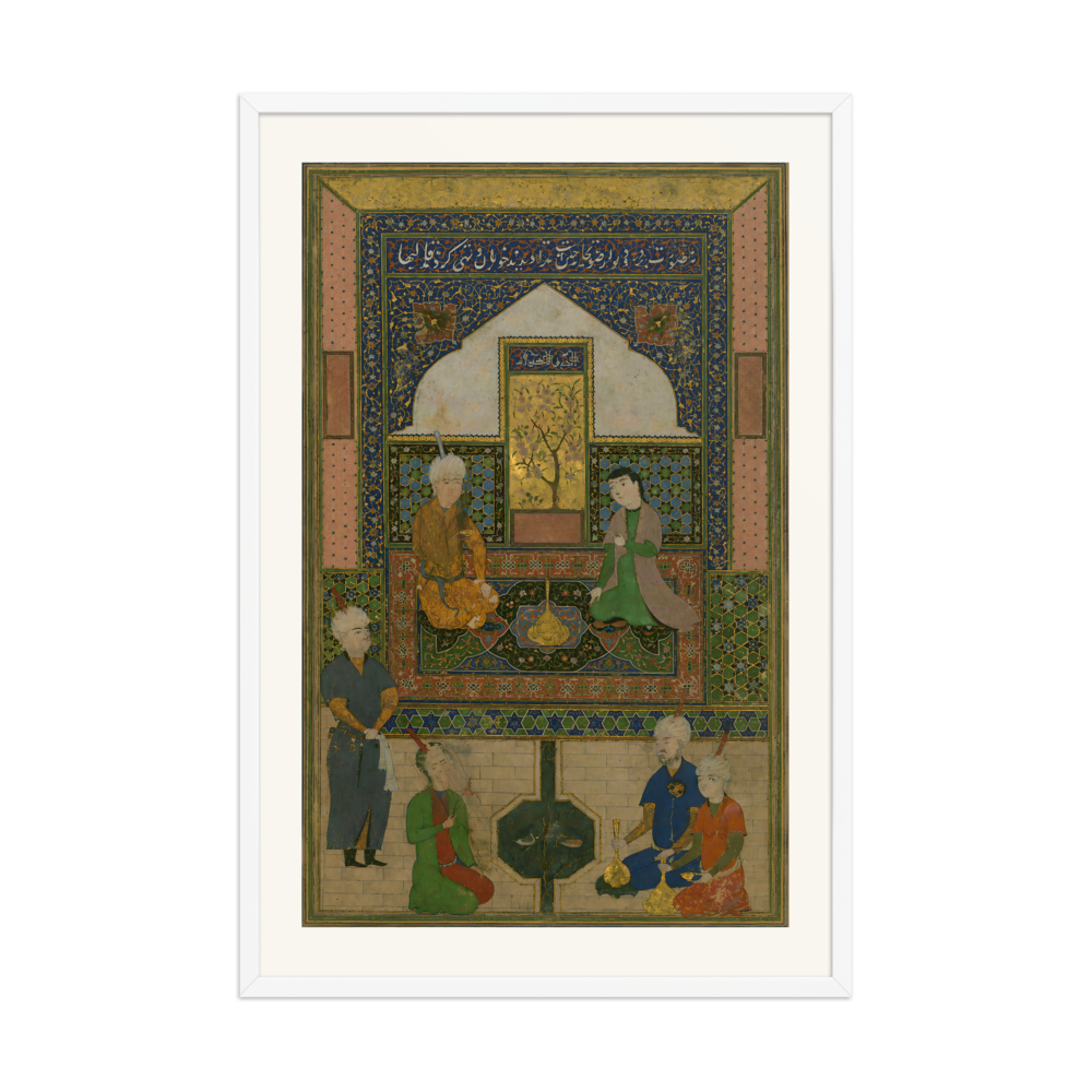 Garden Frontispiece with Hafez, Right Half — view 9