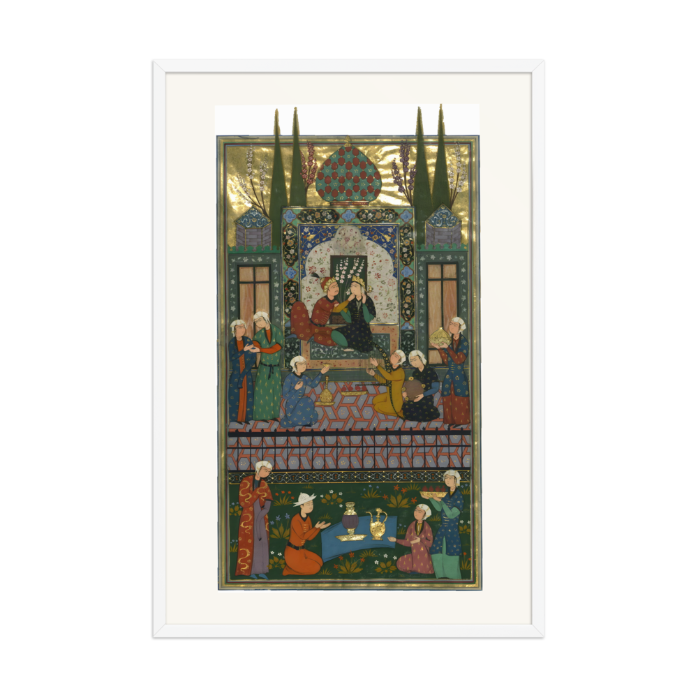 Bahram Gur in the Black Pavilion, 1528 — view 9