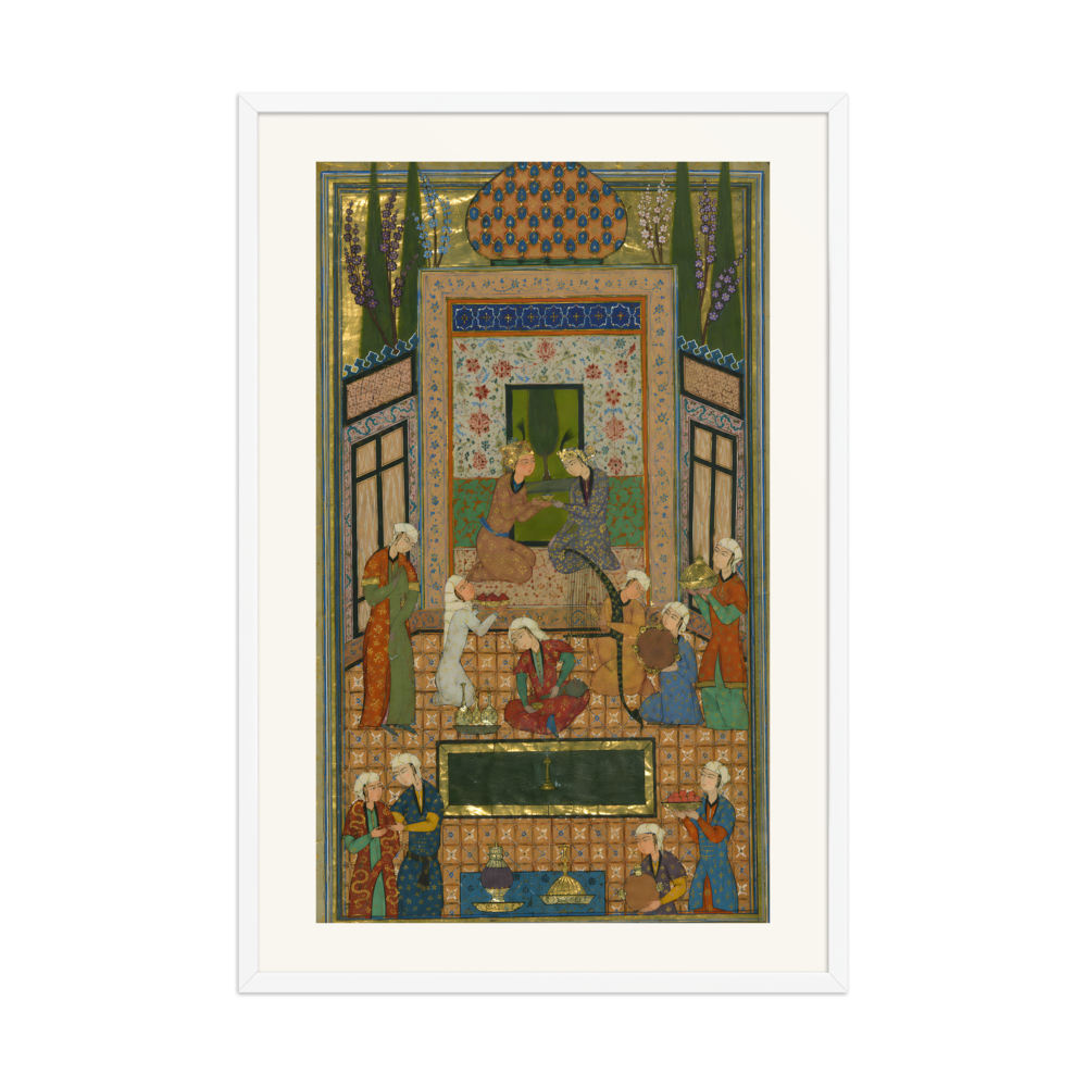 Bahram Gur in the Sandalwood Pavilion, 1528 — view 9