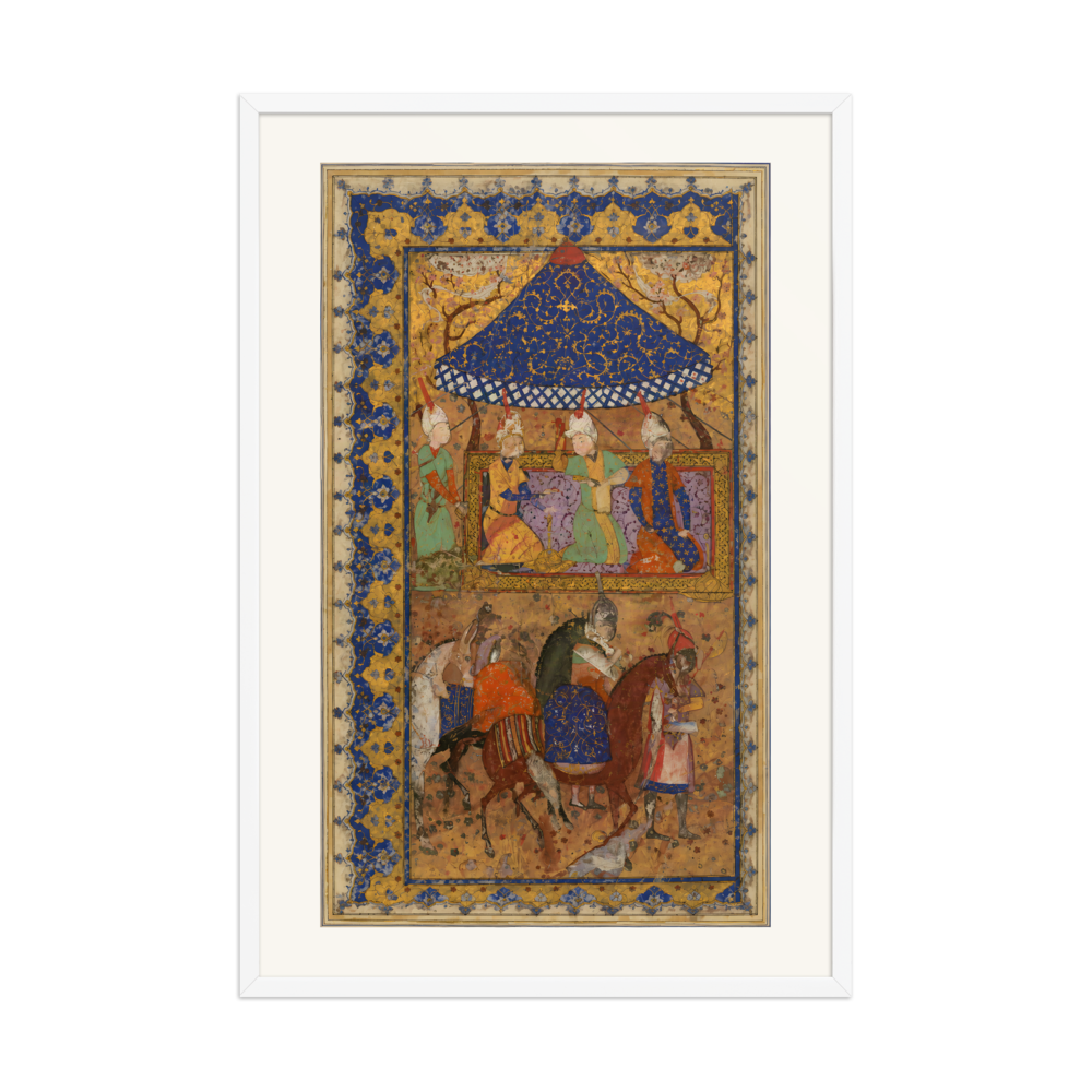 Double-page Illustrated Frontispiece, W.606 fol. 2a — view 9