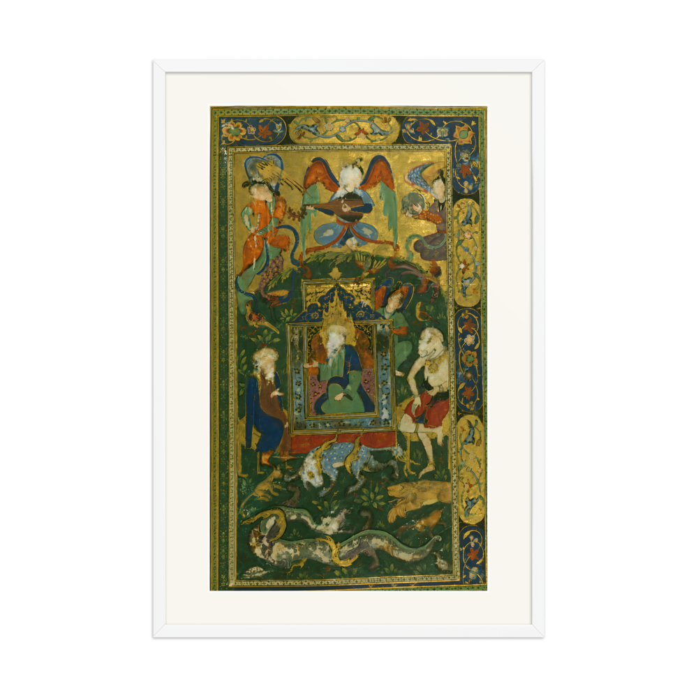 King Solomon Enthroned — view 9