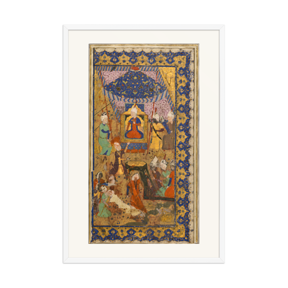 Court Music and Dancing — Frontispiece, Khamsa of Nizami — view 9