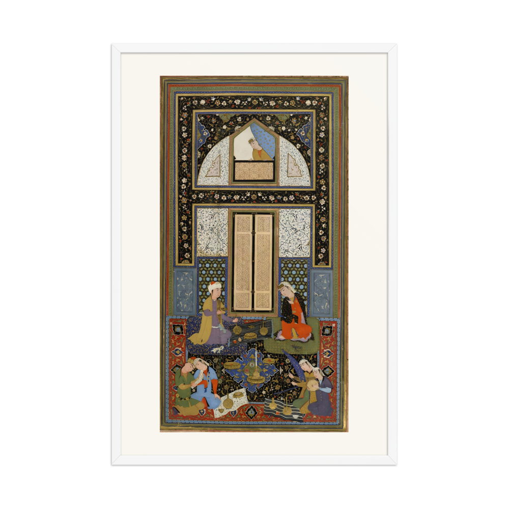 Bahram Gur in the Black Pavilion — Haft Manzar, Bukhara 1538 — view 9
