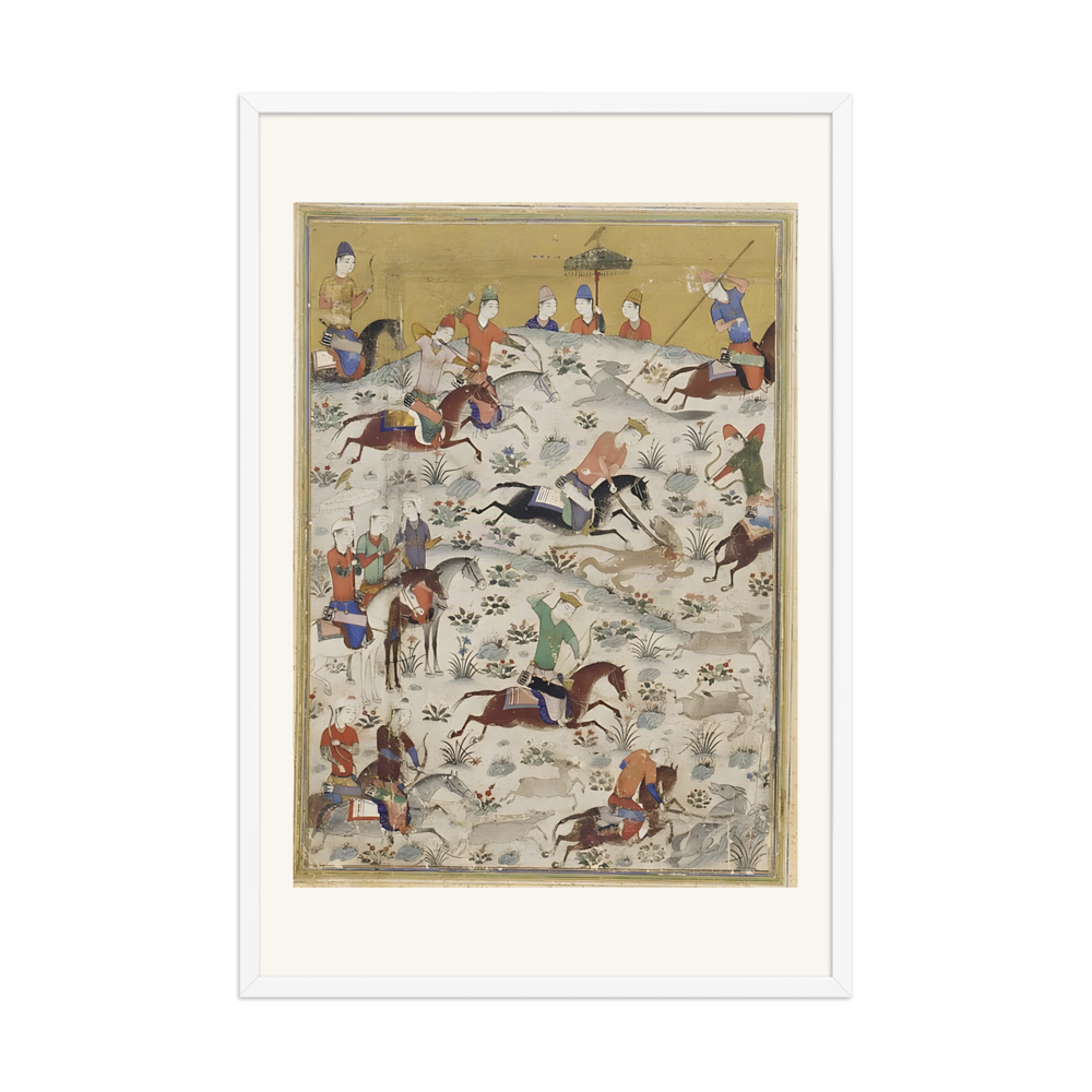 The Battle — Khusraw u Shirin, Jalayirid c.1400 — view 9