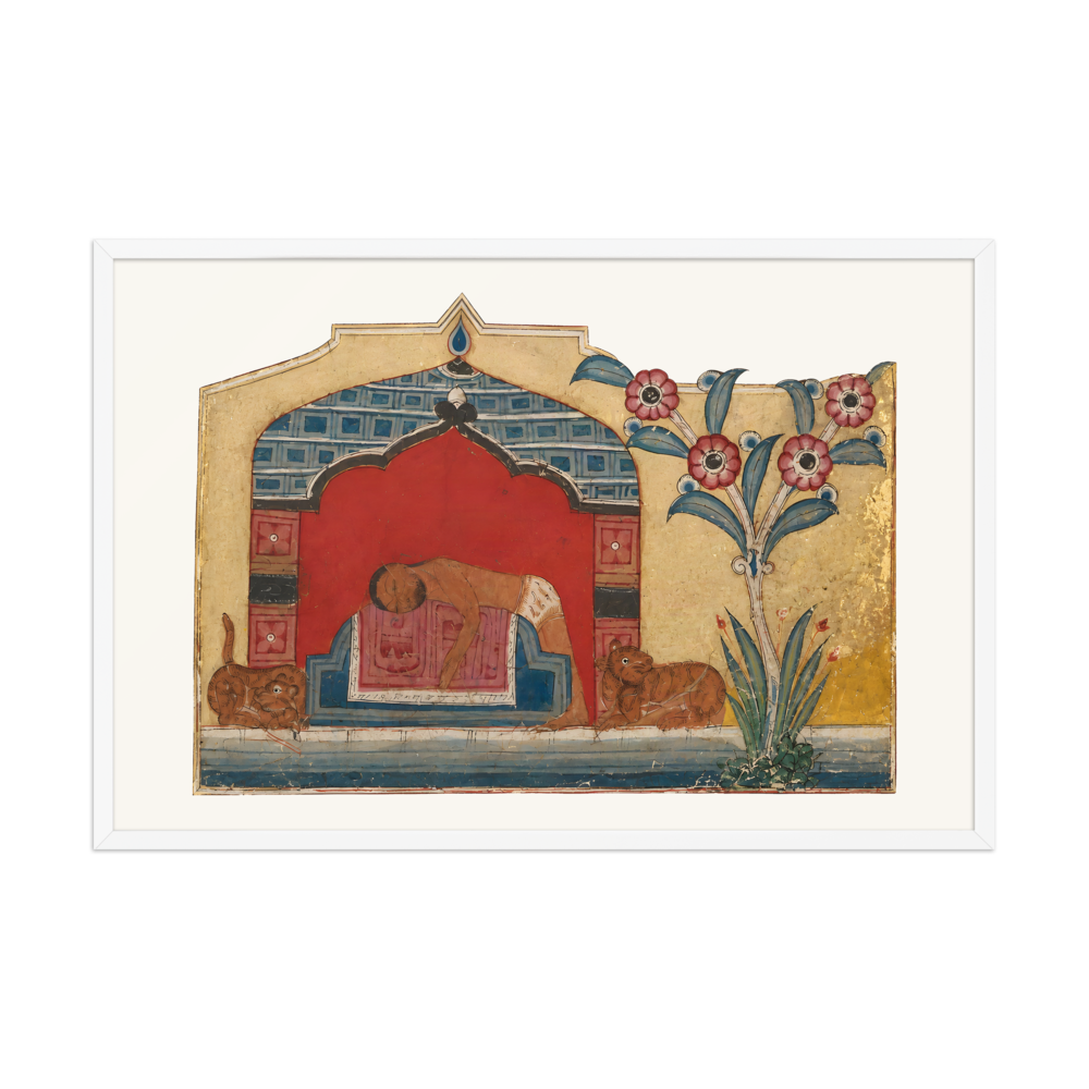 Majnun Throws Himself on Layla's Grave — view 9
