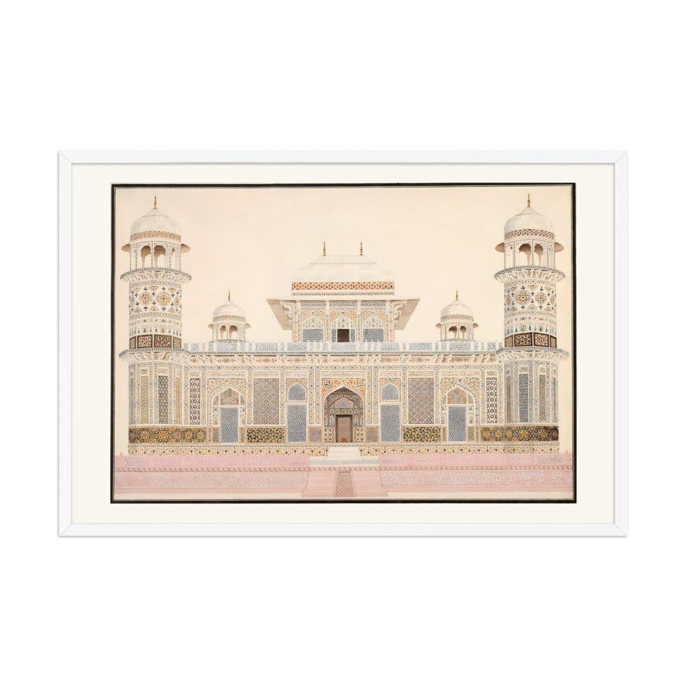 The Tomb of I'timad-ud-Daula — Restored Mughal Wall Art — view 12