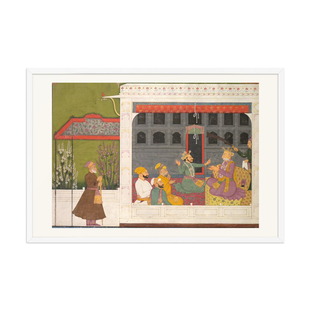 Shishupala arguing with Rukmini’s father, Bhishmaka — view 10